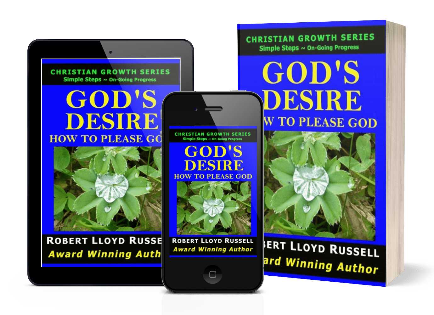 Book cover of GOD’S DESIRE, How To Please God.